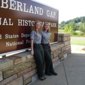 EHS students interned at the National Park Service.