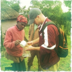 Dr. Marion in Kenya. 